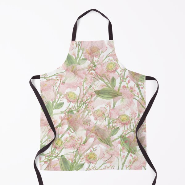 Artikelvorschau, Zartrosa Aquarell-Blumenmuster entworfen und verkauft von Serenity2Co.