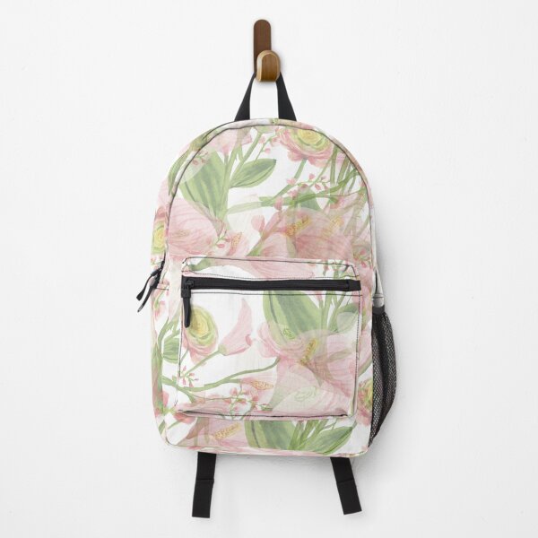 Artikelvorschau, Zartrosa Aquarell-Blumenmuster entworfen und verkauft von Serenity2Co.