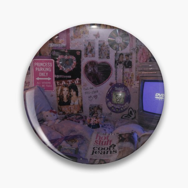 Item preview, Y2K Bedroom Nostalgia Collage | Cozy 2000s Teen Aesthetic Sticker designed and sold by J&J's Creation.