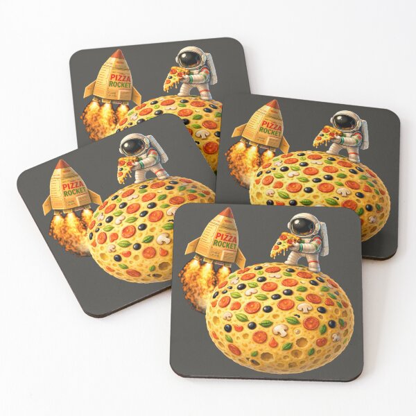 Item preview, Pizza Space designed and sold by Capitán Mosca Studio.