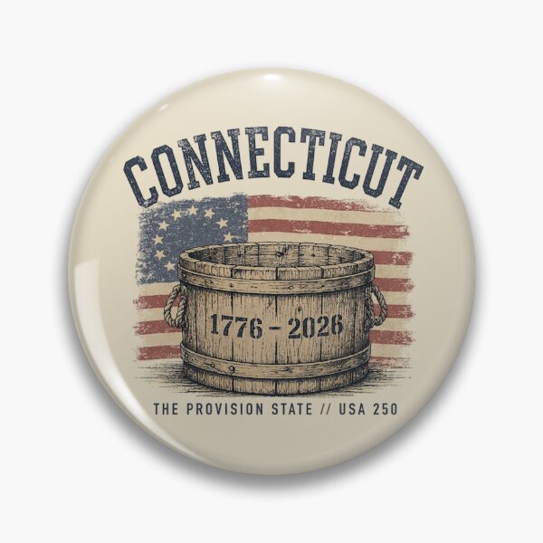 Item preview, Connecticut Provision State USA 250 Commemorative Tee designed and sold by rygenr8.