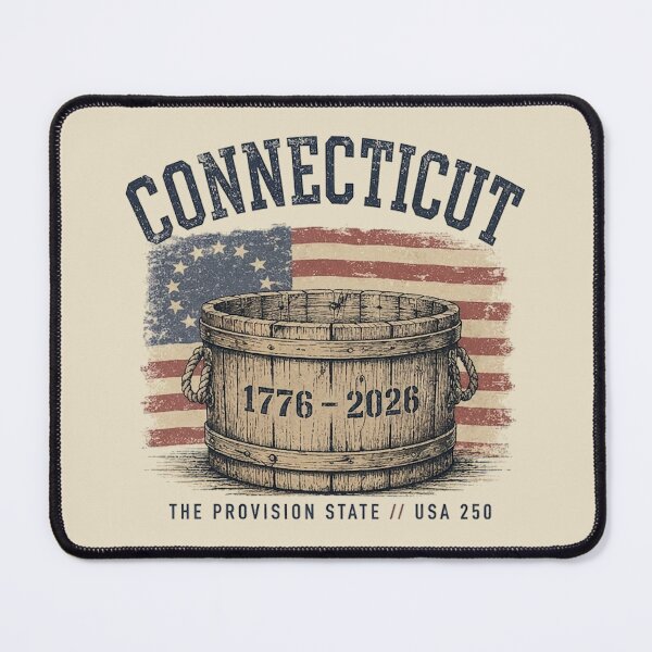 Item preview, Connecticut Provision State USA 250 Commemorative Tee designed and sold by rygenr8.
