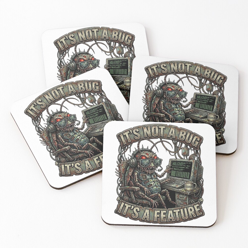 Item preview, Coasters (Set of 4) designed and sold by SignalStatic.