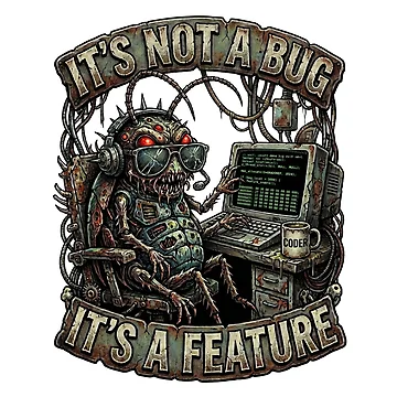 Artwork thumbnail, Funny Programmer Bug Computer Engineer, Coding Humor by SignalStatic