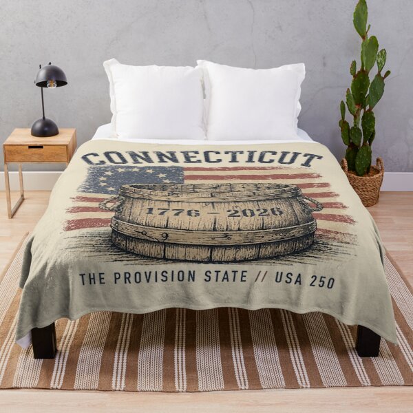Item preview, Connecticut Provision State USA 250 Commemorative Tee designed and sold by rygenr8.