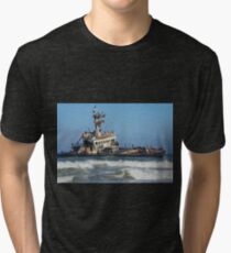 Ship abandoned. Tri-blend T-Shirt