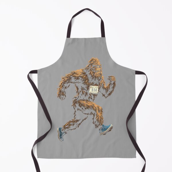 Item preview, Bigfoot Running Marathon Funny Runner Triathlete Marathoner designed and sold by GreggRoss.