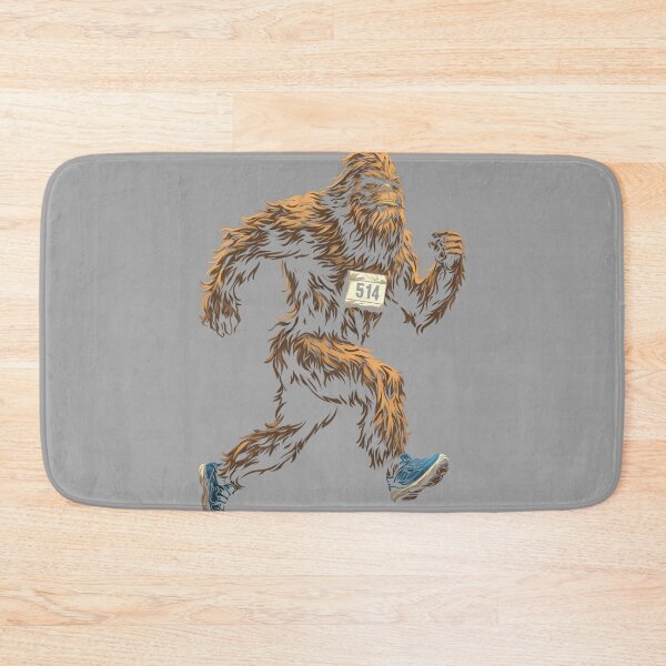 Item preview, Bigfoot Running Marathon Funny Runner Triathlete Marathoner designed and sold by GreggRoss.