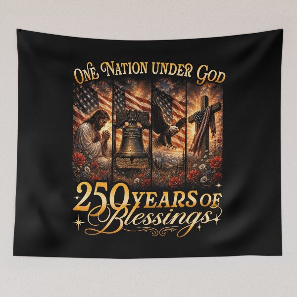 Item preview, One Nation Under God 250 Years 250Th Anniversary Usa designed and sold by BlightedArt.