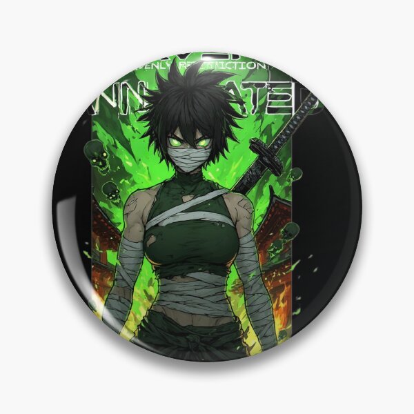Item preview, Anime Warrior Graphic designed and sold by Radhestore.