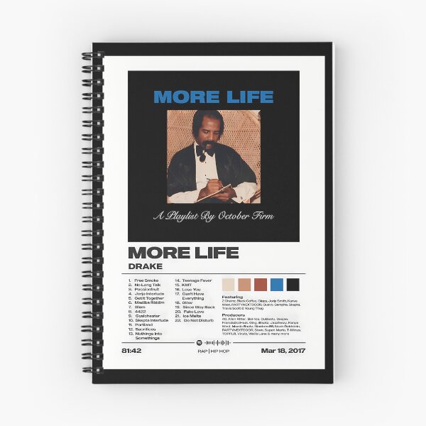 Item preview, More Life By Drake Album Poster designed and sold by somdutt.