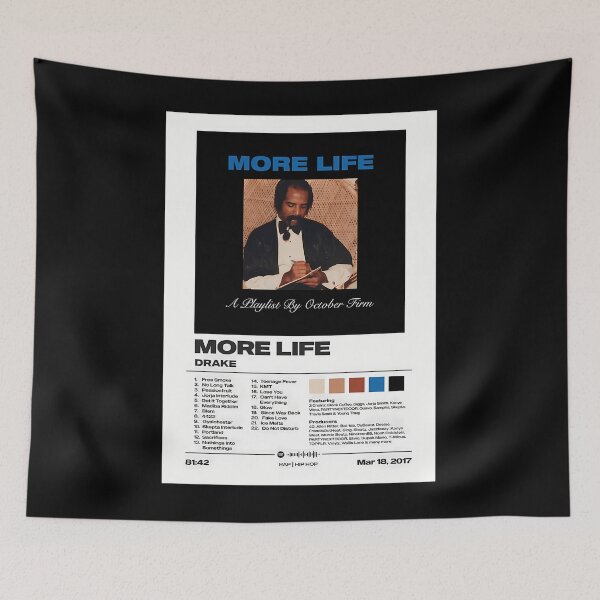 Item preview, More Life By Drake Album Poster designed and sold by somdutt.
