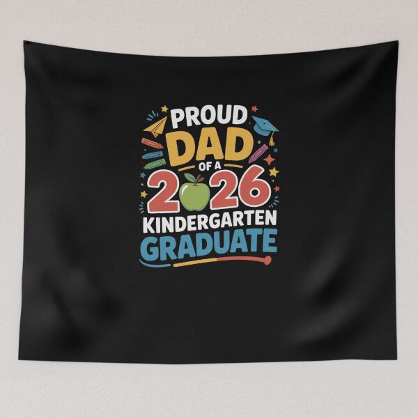 Item preview, Proud Dad 2026 Kindergarten Graduate Celebration designed and sold by SuperAndSocial.
