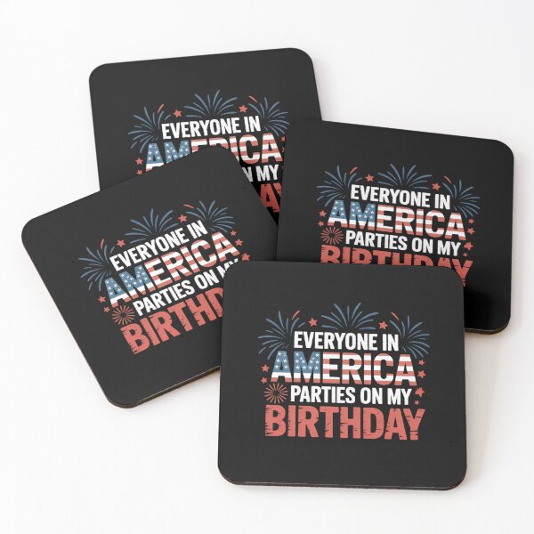 Item preview, 4th of July Birthday Gifts Bday Born on 4th of July  designed and sold by TyraYoung.