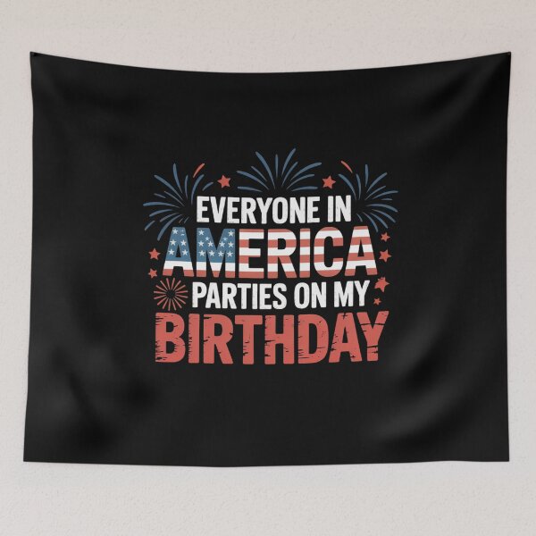 Item preview, 4th of July Birthday Gifts Bday Born on 4th of July  designed and sold by TyraYoung.