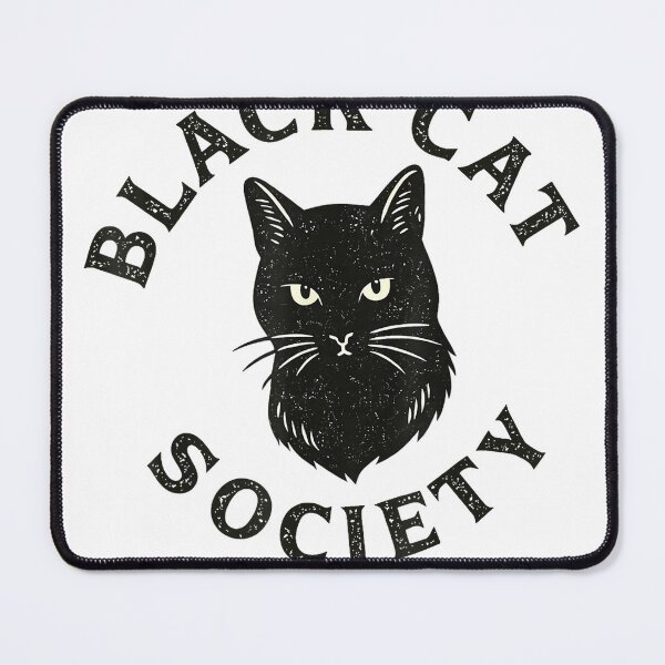 Item preview, Black-Cat-Society-Misunderstood-Cat-Awareness-Design-T-Shirt designed and sold by gidget-gadget.