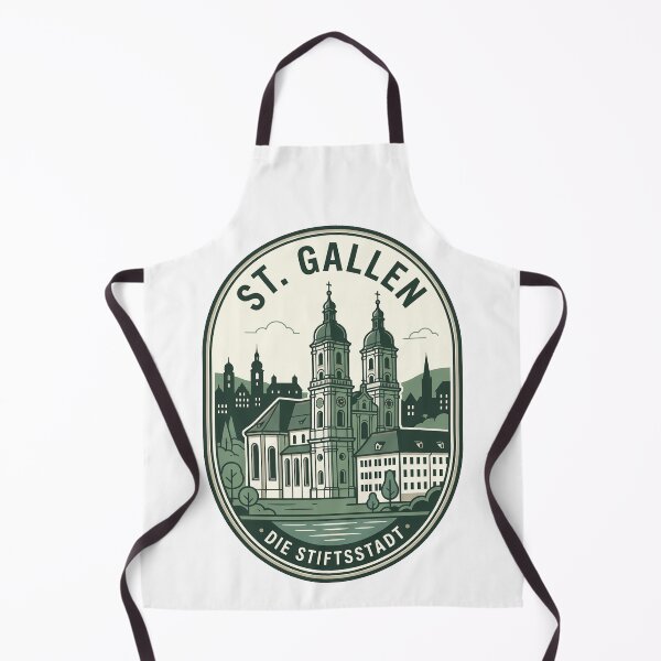 Item preview, Vintage St Gallen Switzerland Abbey Travel Emblem designed and sold by k3rstman1.