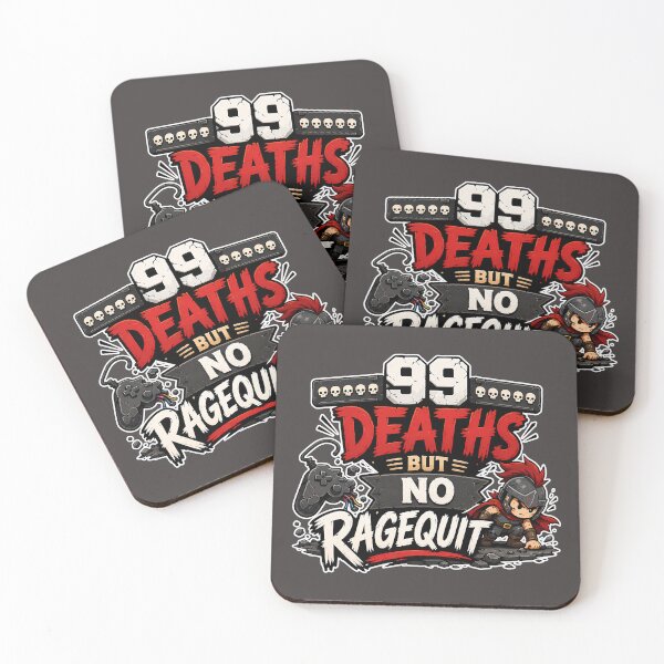 Item preview, 99 Deaths but no Ragequit Gaming Design designed and sold by Atelier-59.