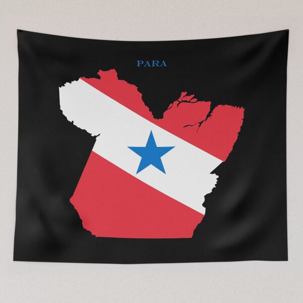 Item preview, Pará Map Flag Silhouette Brazil State Travel Pride Gift designed and sold by NTGUILTY.