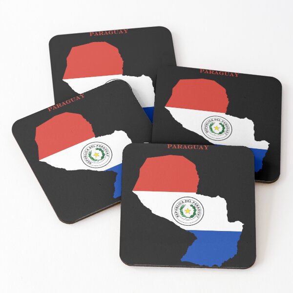 Item preview, Paraguay Map Flag Silhouette South America Travel Pride Gift designed and sold by NTGUILTY.