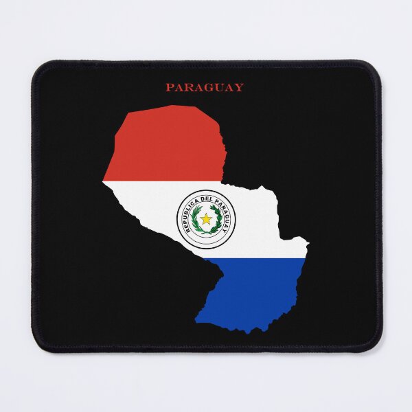 Item preview, Paraguay Map Flag Silhouette South America Travel Pride Gift designed and sold by NTGUILTY.