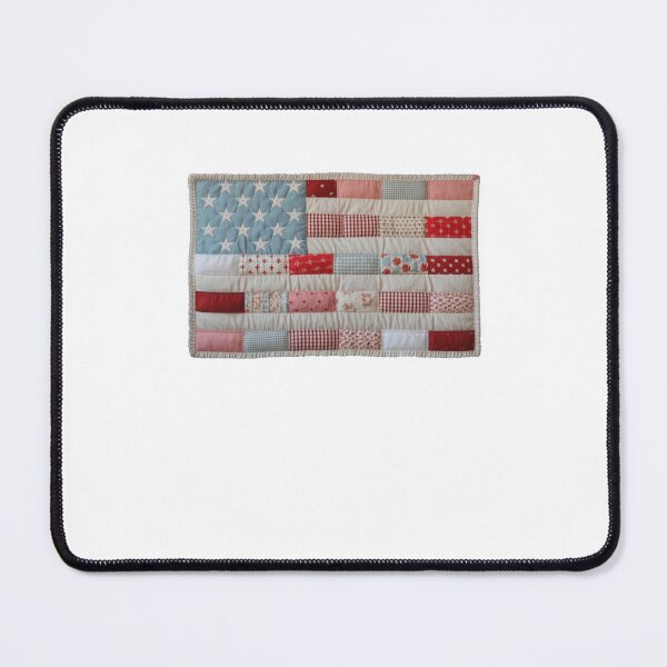 Item preview, 4th of July American Flag Patchwork USA designed and sold by TyraYoung.