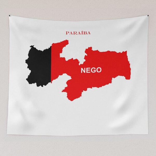 Item preview, Paraíba Map Flag Silhouette Brazil State Travel Pride Gift designed and sold by NTGUILTY.