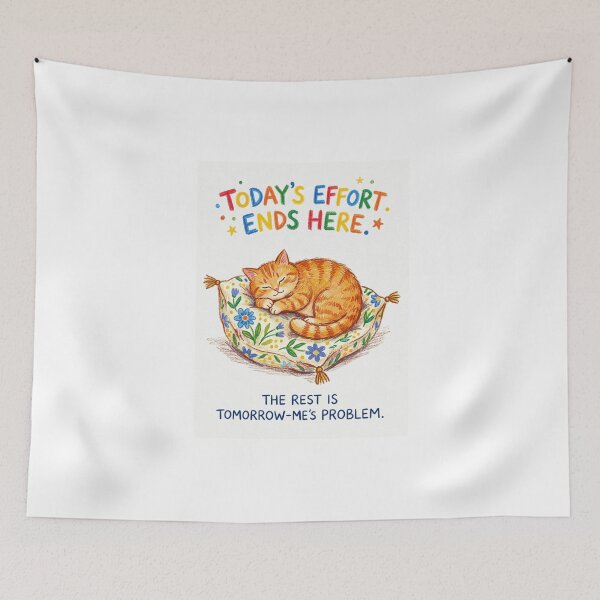 Item preview, Today Is Not The Day - Funny Sarcastic Relatable Workplace Quote Art designed and sold by TaiwanMemory.