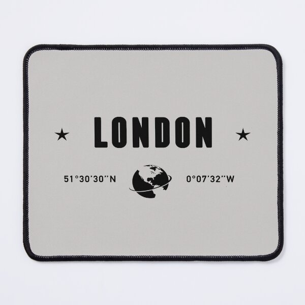 Item preview, London United Kingdom Coordinates Globe Typography designed and sold by capricedefille.