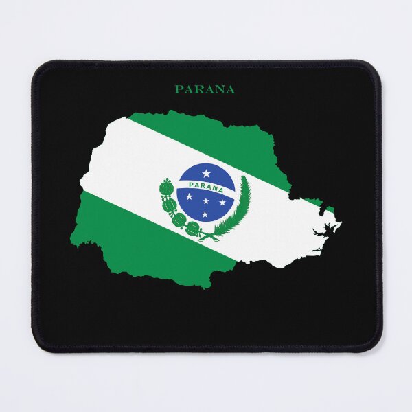 Item preview, Parana Map Flag Silhouette Brazil State Travel Pride Gift designed and sold by NTGUILTY.