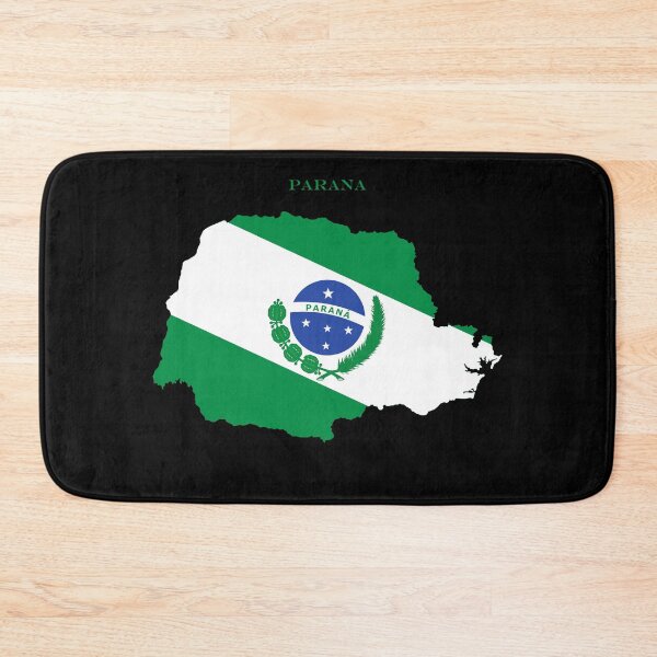 Item preview, Parana Map Flag Silhouette Brazil State Travel Pride Gift designed and sold by NTGUILTY.