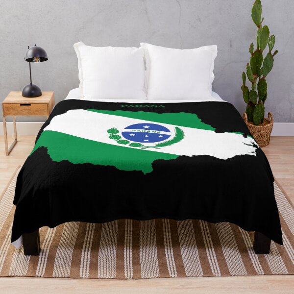 Item preview, Parana Map Flag Silhouette Brazil State Travel Pride Gift designed and sold by NTGUILTY.