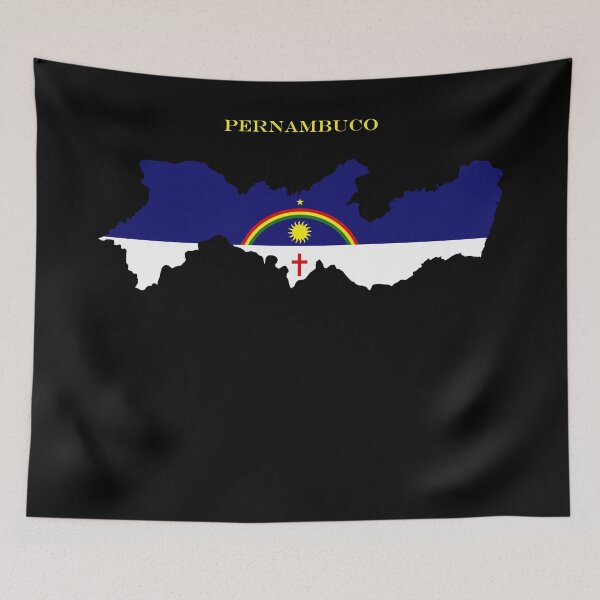 Item preview, Pernambuco Map Flag Silhouette Brazil State Travel Pride Gift designed and sold by NTGUILTY.