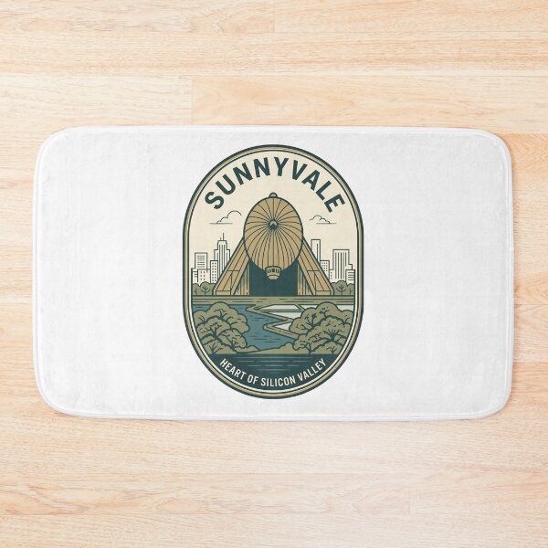 Item preview, Sunnyvale Hangar One Silicon Valley Vintage Badge designed and sold by k3rstman1.
