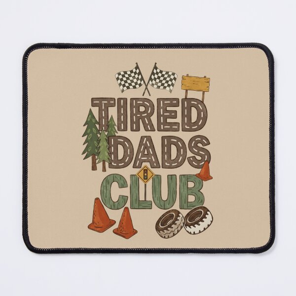 Item preview, Tired Dad Racing Club Funny Father Classic T-Shirt designed and sold by CareerKitties.