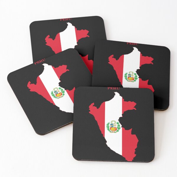 Item preview, Peru Map Flag Silhouette South America Travel Pride Gift designed and sold by NTGUILTY.