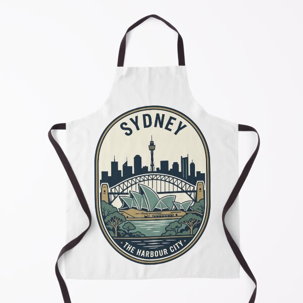 Item preview, Retro Sydney Australia Harbour City Landmark Badge designed and sold by k3rstman1.