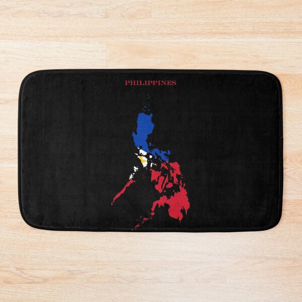 Item preview, Philippines Map Flag Silhouette Southeast Asia Travel Pride Gift designed and sold by NTGUILTY.