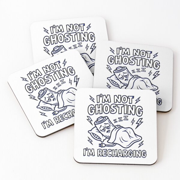 Item preview, i'm not ghosting, i'm recharging designed and sold by Creative jiffy.