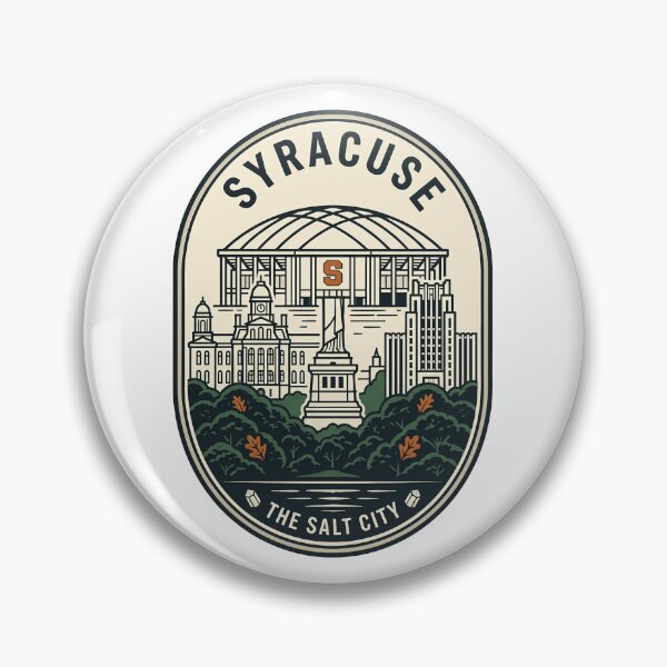 Item preview, Retro Syracuse New York Salt City Skyline designed and sold by k3rstman1.