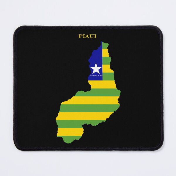Item preview, Piaui Map Flag Silhouette Brazil State Travel Pride Gift designed and sold by NTGUILTY.