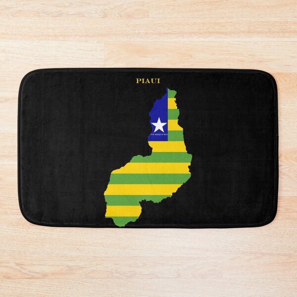 Item preview, Piaui Map Flag Silhouette Brazil State Travel Pride Gift designed and sold by NTGUILTY.