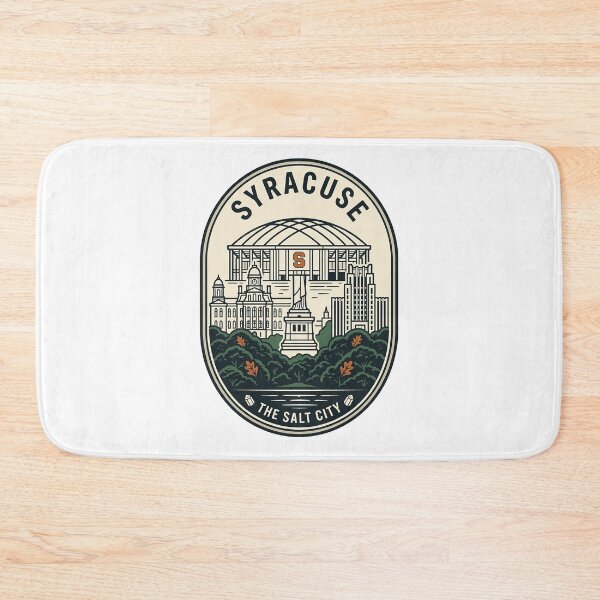 Item preview, Retro Syracuse New York Salt City Skyline designed and sold by k3rstman1.