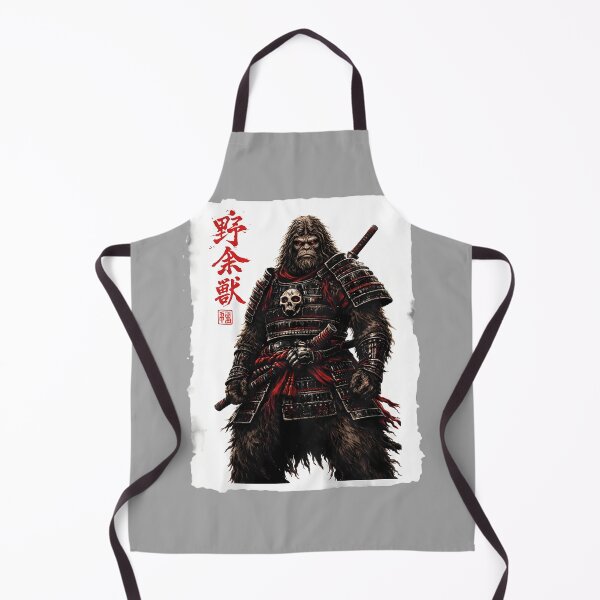 Item preview, Bigfoot Samurai Warrior Sasquatch Warrior Japanese Funny designed and sold by GreggRoss.