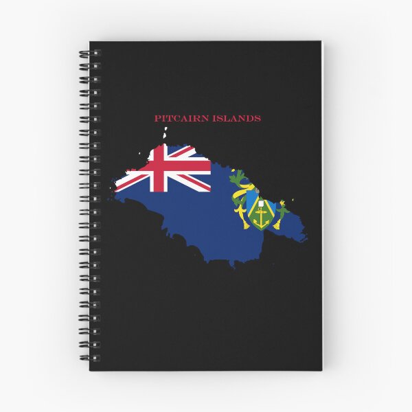 Item preview, Pitcairn Islands Map Flag Silhouette South Pacific Travel Pride Gift designed and sold by NTGUILTY.