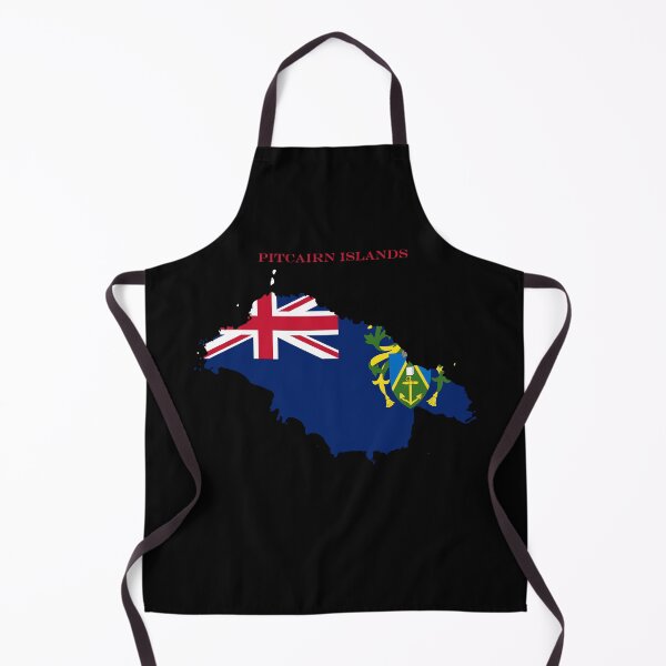 Item preview, Pitcairn Islands Map Flag Silhouette South Pacific Travel Pride Gift designed and sold by NTGUILTY.