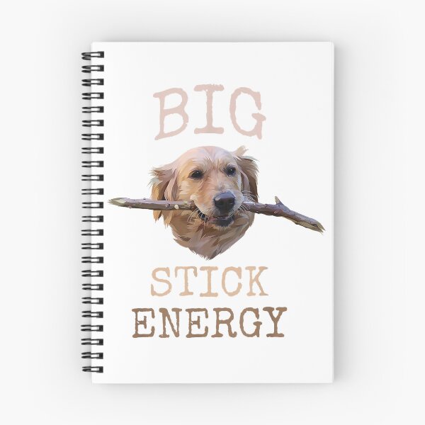 Item preview, Big-Stick-Energy---Funny-Golden-Retriever-Owner-Gift-T-Shirt designed and sold by SubStudio97.