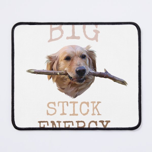 Item preview, Big-Stick-Energy---Funny-Golden-Retriever-Owner-Gift-T-Shirt designed and sold by SubStudio97.