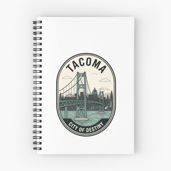 Item preview, Vintage Tacoma Washington City Of Destiny Badge designed and sold by k3rstman1.