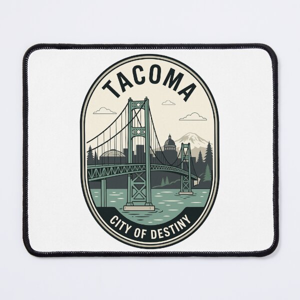 Item preview, Vintage Tacoma Washington City Of Destiny Badge designed and sold by k3rstman1.